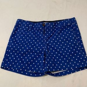 Merona Blue with White Dots Shorts